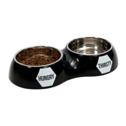 51 Degrees North Dubbele Voerbak -Kattenbenodigdheden Winkel 51 degrees north dubbele voerbak zwart l 85986 0500 none