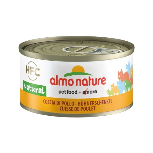 Almo Nature HFC 70 Natural Kattenvoer - Blik - Kippenboutvlees 3 Almo Nature HFC 70 Natural Kattenvoer - Blik - Kippenboutvlees - Afbeelding 3