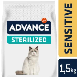 Affinity Advance Sterilized Salmon Sensitive - Kat -Kattenbenodigdheden Winkel affinity advance sterilized salmon sensitive kat 178276 1500 none