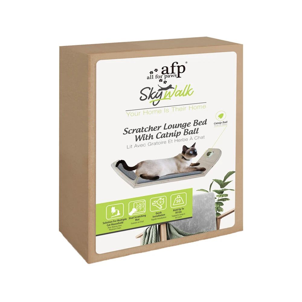 All For Paws Skywalk Scratcher Lounge Bed - Afbeelding 3