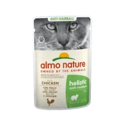 Almo Nature Cat Anti-Hairball Kattenvoer - Maaltijdzakje - Kip -Kattenbenodigdheden Winkel almo nature cat anti hairball kip