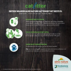 Almo Nature Kattenbakvulling 16 Almo Nature Kattenbakvulling -Kattenbenodigdheden Winkel almo nature kattenbakvulling 129863 1000 none