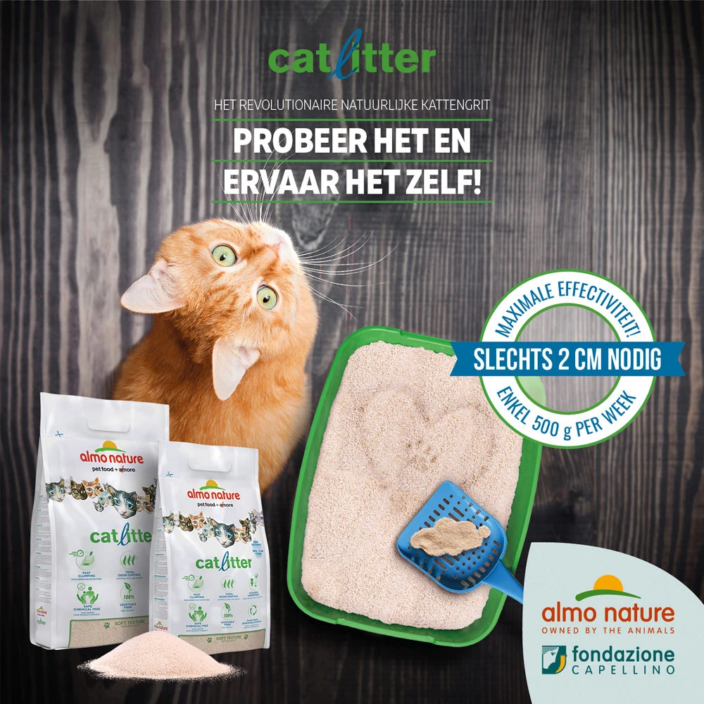 Almo Nature Kattenbakvulling 5 Almo Nature Kattenbakvulling - Afbeelding 5