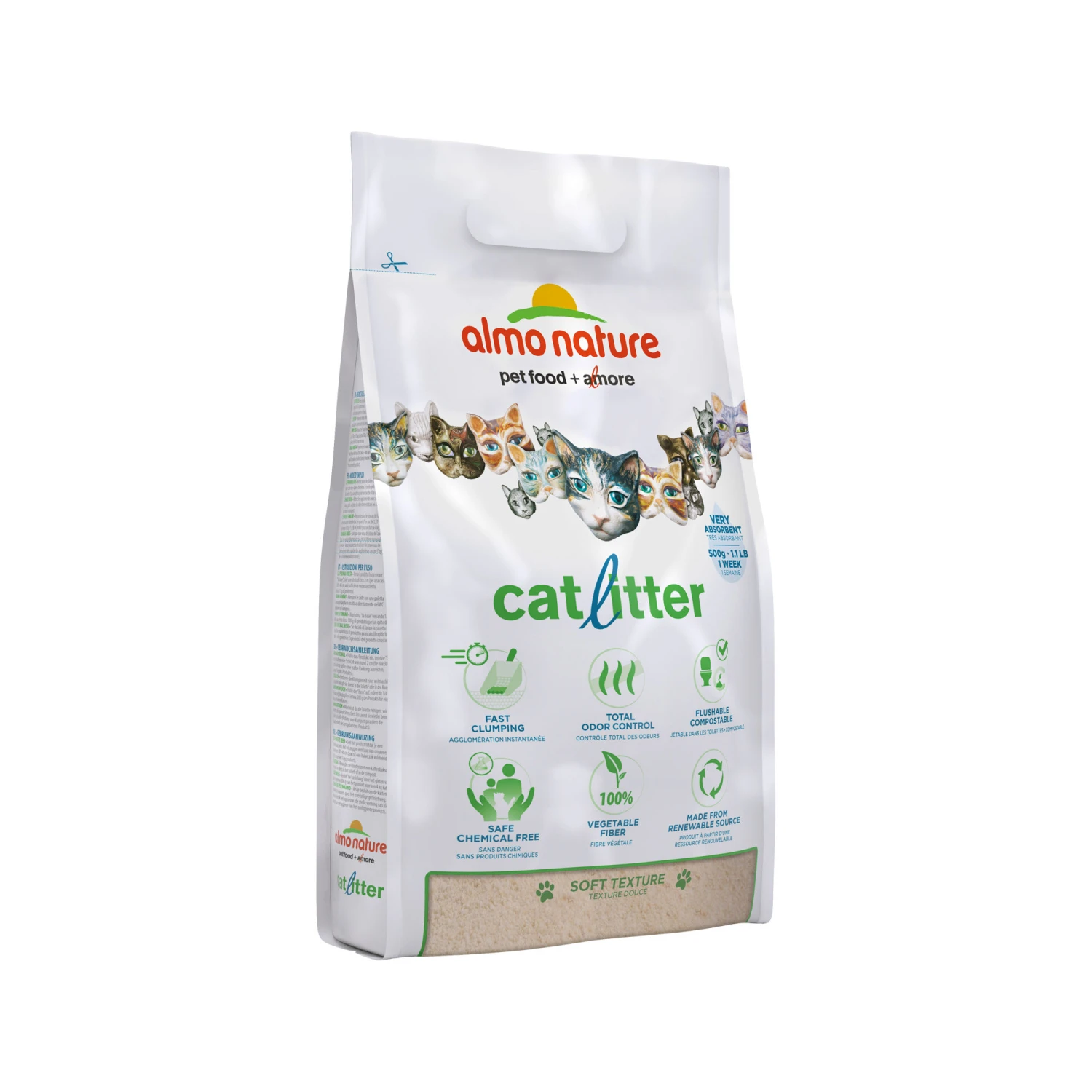 Almo Nature Kattenbakvulling 4 Almo Nature Kattenbakvulling - Afbeelding 4