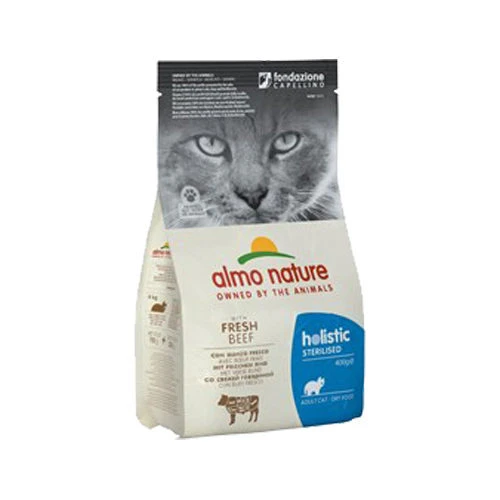 Almo Nature Sterilised Kattenvoer - Rundvlees En Rijst 3 Almo Nature Sterilised Kattenvoer - Rundvlees En Rijst - Afbeelding 3