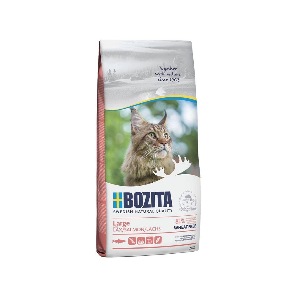 Bozita Large Wheat Free Kattenvoer 2 Bozita Large Wheat Free Kattenvoer - Afbeelding 2