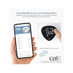 Catit PIXI Smart 6-meal Feeder 7 Catit PIXI Smart 6-meal Feeder -Kattenbenodigdheden Winkel catit pixi smart 6 meal feeder 217201 1000 none