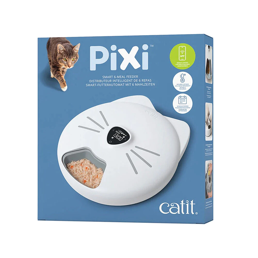 Catit PIXI Smart 6-meal Feeder 3 Catit PIXI Smart 6-meal Feeder - Afbeelding 3