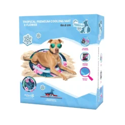 CoolPets Tropical Premium Cooling Mat -Kattenbenodigdheden Winkel coolpets tropical premium cooling mat 195359 1000 none