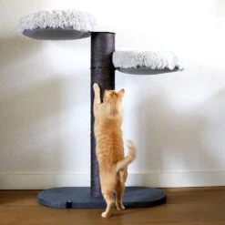 Ebi Krabpaal Skye Antraciet/Wit -Kattenbenodigdheden Winkel ebi krabpaal skye antracietwit 215921 1000 none