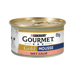 Purina GOURMET Gold Mousse -Kattenbenodigdheden Winkel gourmet gold mousse zalm 24 x 85 gram 137997 1000 none