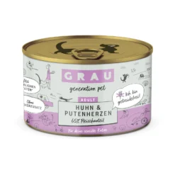 Grau Graanvrij Kattenvoer Kip & Kalkoenharten