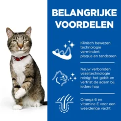 Hill's Science Plan - Feline Adult - Oral Care 14 Hill's Science Plan - Feline Adult - Oral Care -Kattenbenodigdheden Winkel hills science plan feline adult oral care 218377 0500 none