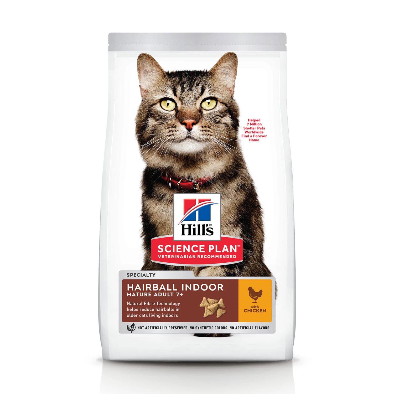 Hill's Science Plan - Feline Mature Adult - Hairball Control 2 Hill's Science Plan - Feline Mature Adult - Hairball Control - Afbeelding 2