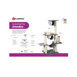 Flamingo Krabpaal Amedeo 7 Flamingo Krabpaal Amedeo -Kattenbenodigdheden Winkel krabpaal amedeo 222622 1000 none