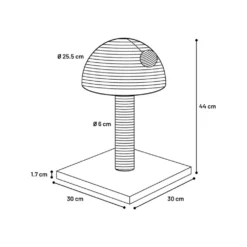 Flamingo Krabpaal Asha -Kattenbenodigdheden Winkel krabpaal asha 222629 1000 none