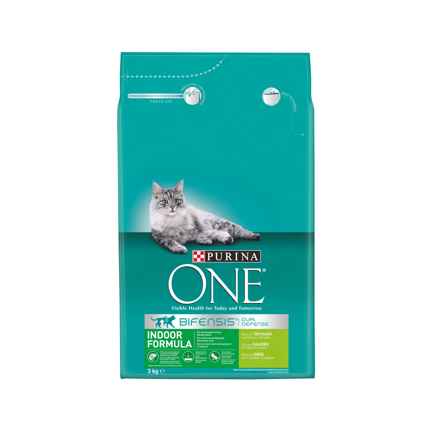 Purina One Cat Adult Indoor - Kalkoen 2 Purina One Cat Adult Indoor - Kalkoen - Afbeelding 2