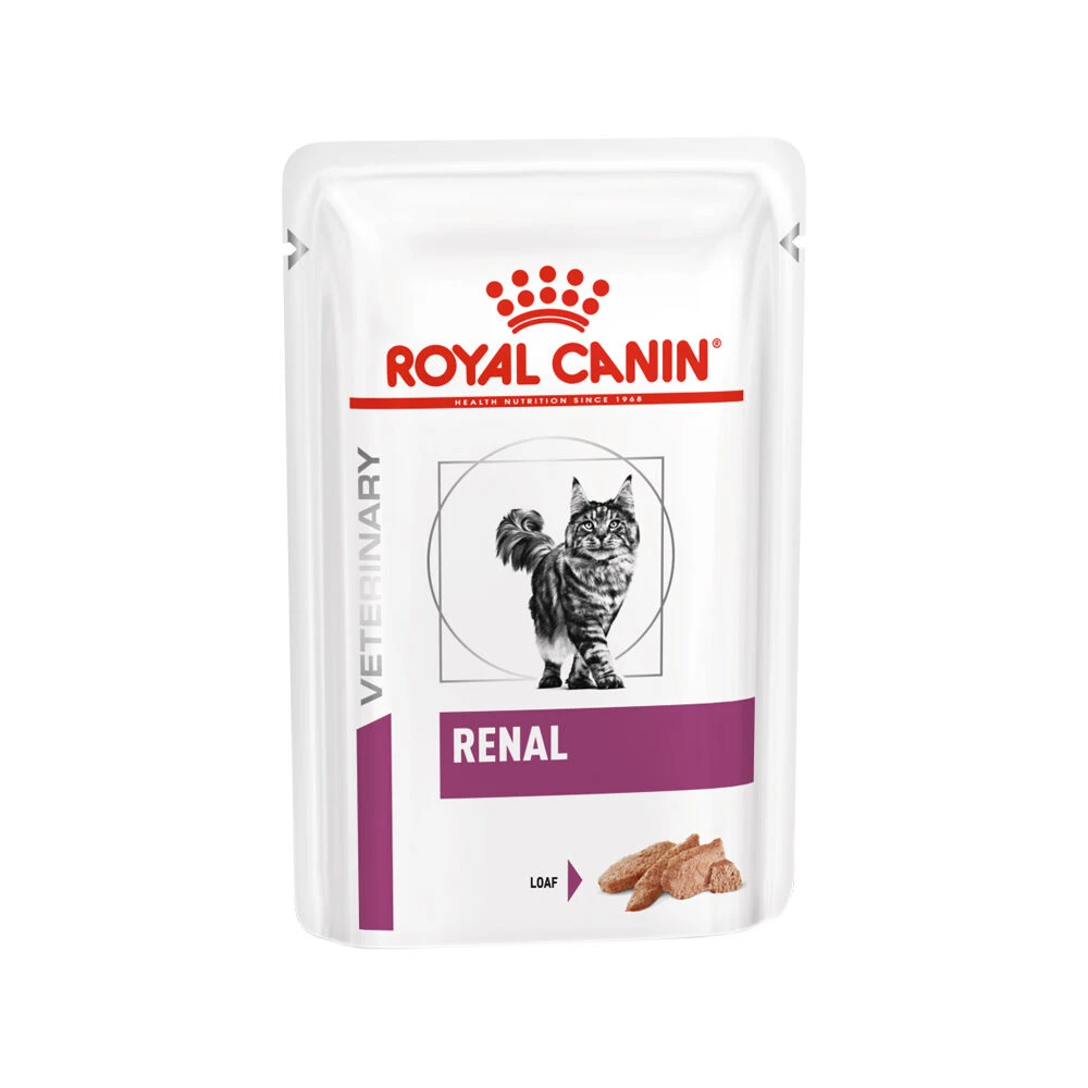 Royal Canin Renal Kat - Maaltijdzakje 1 Royal Canin Renal Kat - Maaltijdzakje