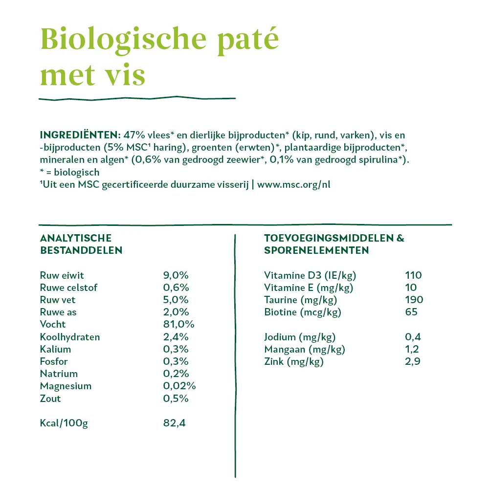 Yarrah - Natvoer Kat Blik Met Vis Bio 5 Yarrah - Natvoer Kat Blik Met Vis Bio - Afbeelding 5
